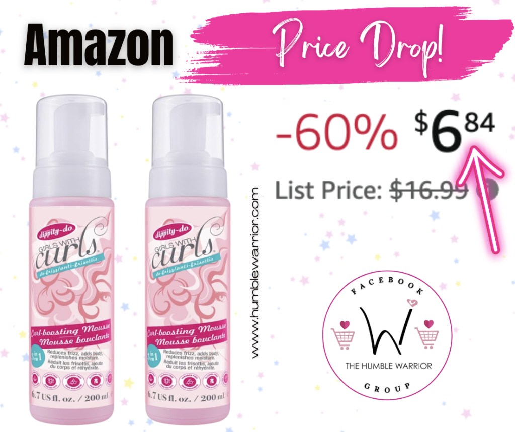 The Dippity Do Girls with Curls Curl Enhancing Mousse!